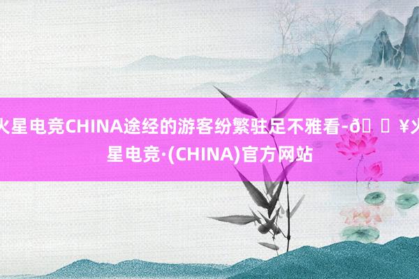 火星电竞CHINA途经的游客纷繁驻足不雅看-🔥火星电竞·(CHINA)官方网站