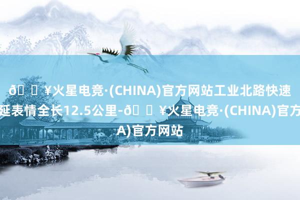 🔥火星电竞·(CHINA)官方网站　　工业北路快速路东延表情全长12.5公里-🔥火星电竞·(CHINA)官方网站